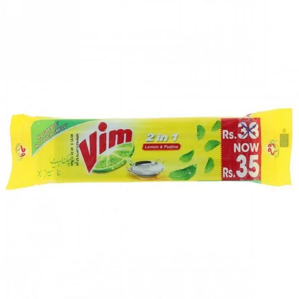 VIM LEMON & PUDINA BAR SOAP 230G