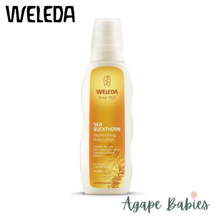 Weleda Sea Buckthorn Replenishing Body Lotion, 200ml