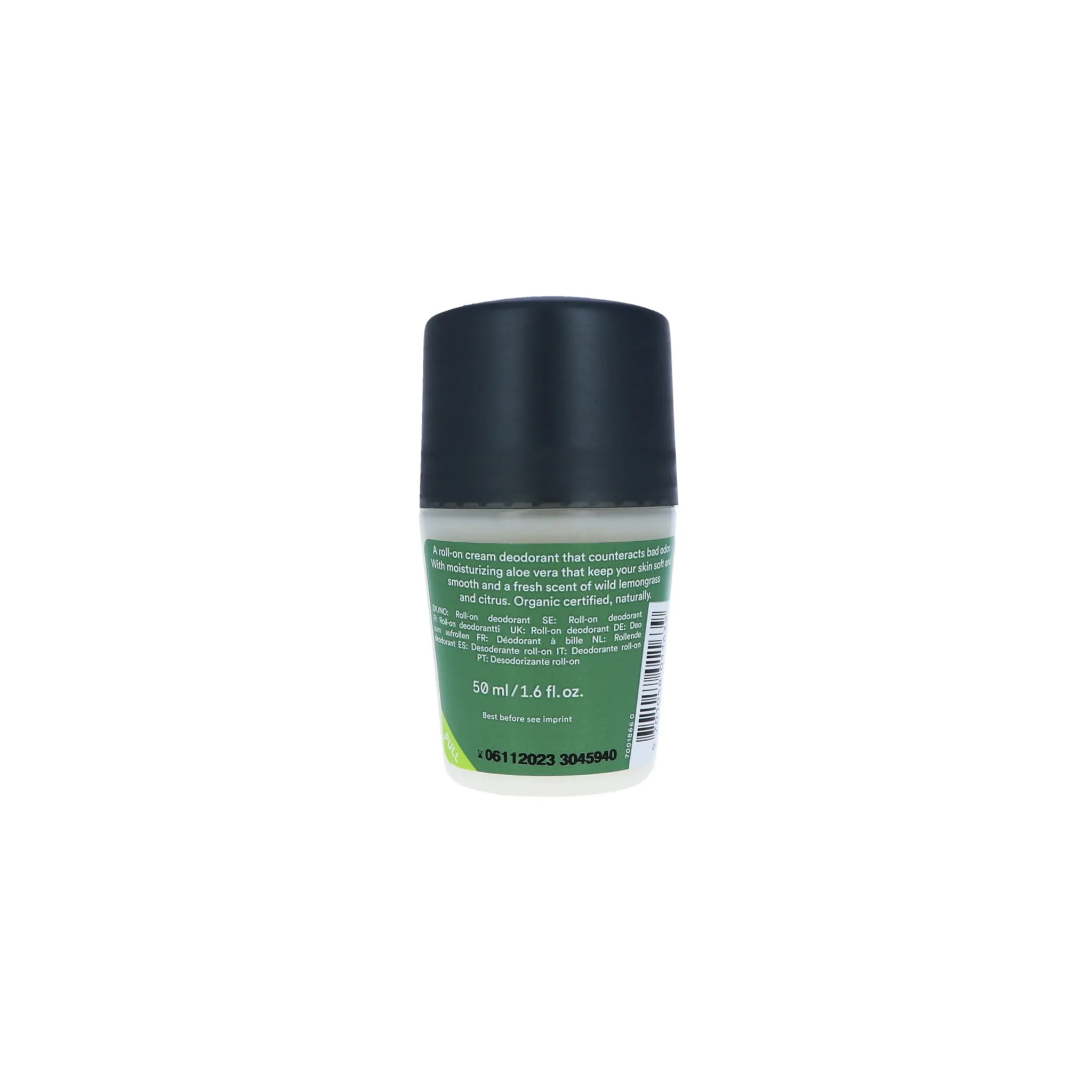 Wild Lemongrass Deodorant, 50 ml