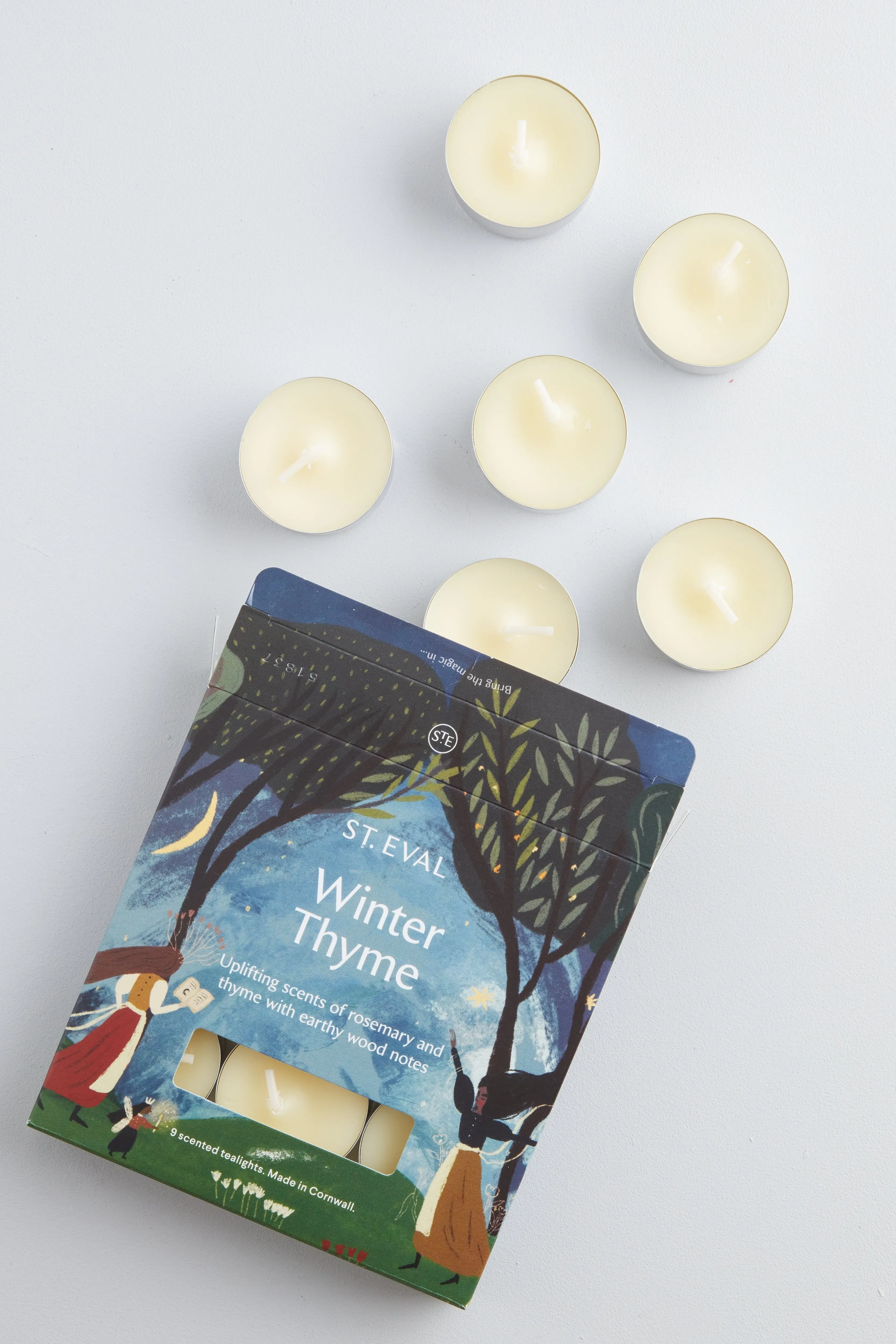 Winter Thyme Scented Christmas Tealights