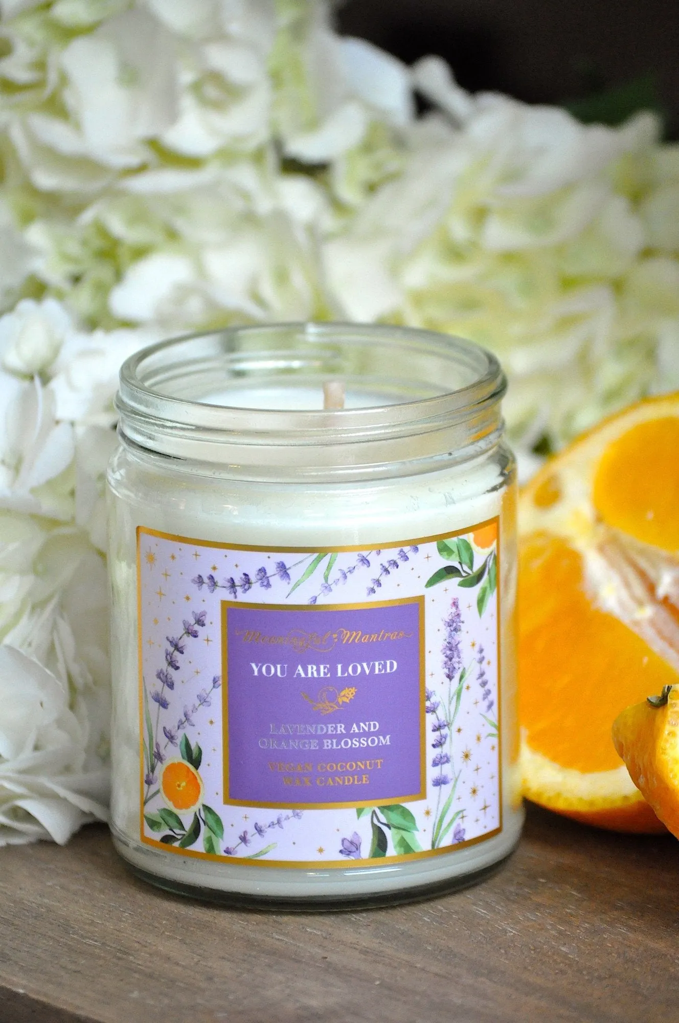 You Are Loved Lavender & Orange Blossom Candle